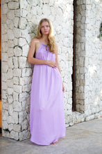 Load image into Gallery viewer, Angel Halter Maxi Dress in Lilac