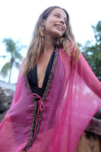 Load image into Gallery viewer, Siti Kaftan in Shimmery Pink