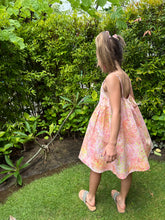 Load image into Gallery viewer, Comfortable &amp; Stylish Girls’ Sundress for Beach &amp; Resort Wear in Dubai, sustainably made in Bali from Indonesian batik
