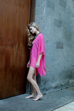 Load image into Gallery viewer, Camille beach kaftan for women in Dubai – perfect for resort lounging. Sustainably made in Bali.
