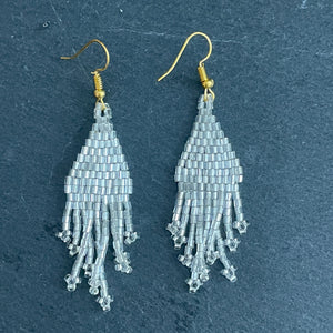 Kaniya Handmade Beaded Dangle Earrings
