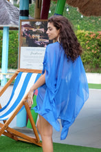 Load image into Gallery viewer, Chic Dione resort-style beach kaftan for women in Dubai – sustainable, luxurious, flowy, and perfect for beachside elegance

