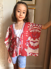 Load image into Gallery viewer, Arani abstract print kids beachwear beach kaftan