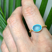 Load image into Gallery viewer, Nadira Gemstone Gold-Plated Ring