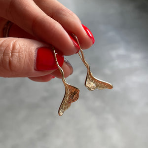 Yuri Gold Leaf Earrings