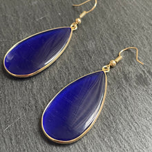 Load image into Gallery viewer, Damara Natural Stone Tear Drop Earrings