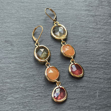 Load image into Gallery viewer, Inzia Crystal Dangle Earrings