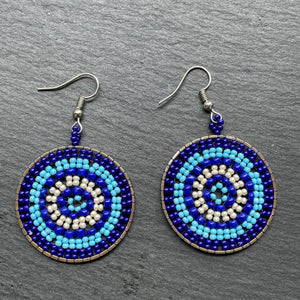 Rhea Handmade Beaded Earrings