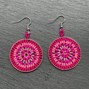 Rhea Handmade Beaded Earrings