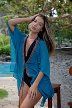 Load image into Gallery viewer, Sofi Kaftan in Teal