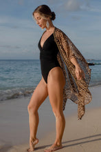 Load image into Gallery viewer, Kira Leopard Print Kaftan