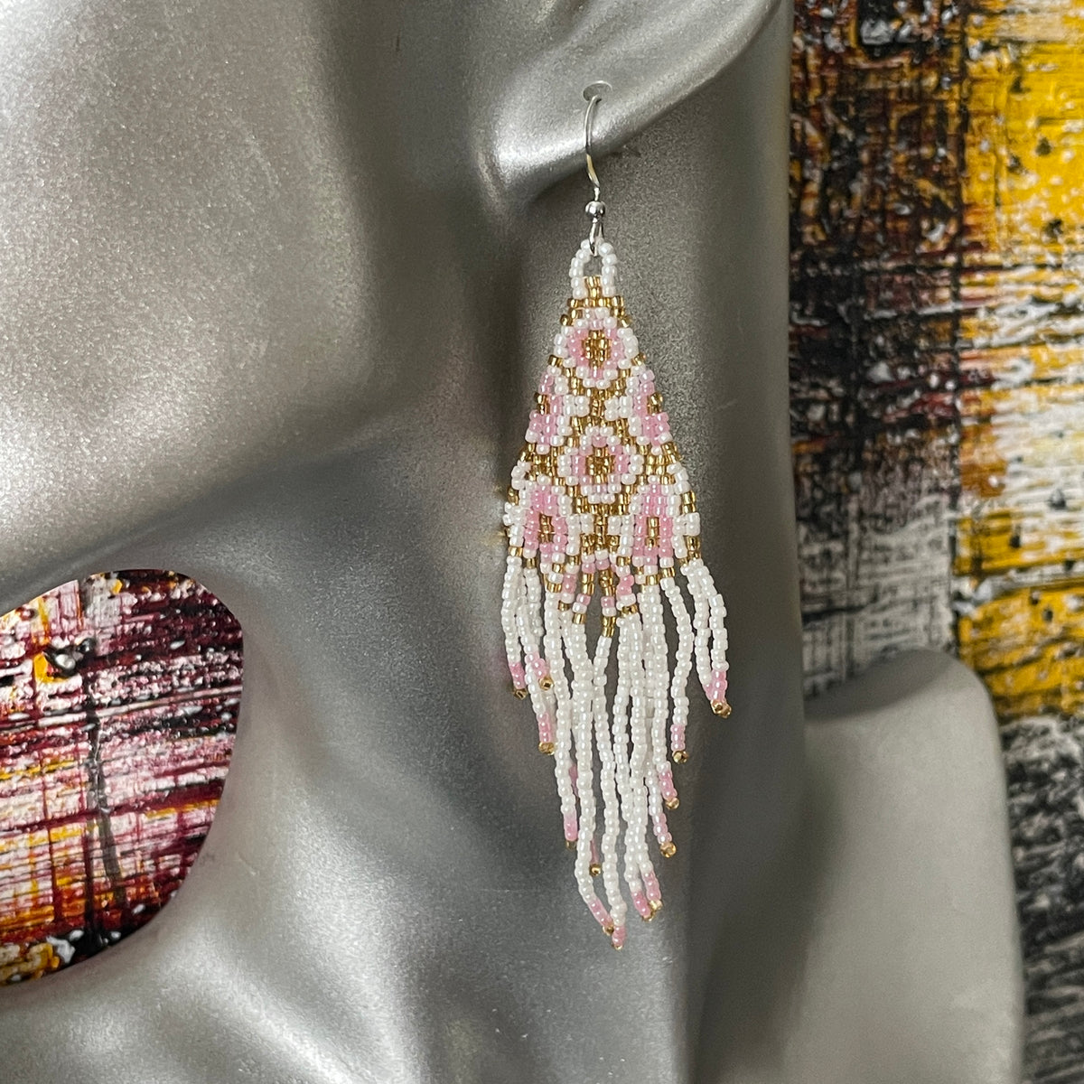 Celeste Handmade Beaded Earrings