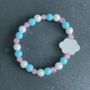 Nala Kids Handmade Wood Bead Charm Bracelets