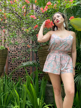 Load image into Gallery viewer, Ishani Co-ord Block Print Set in Turquoise &amp; Red Paisley