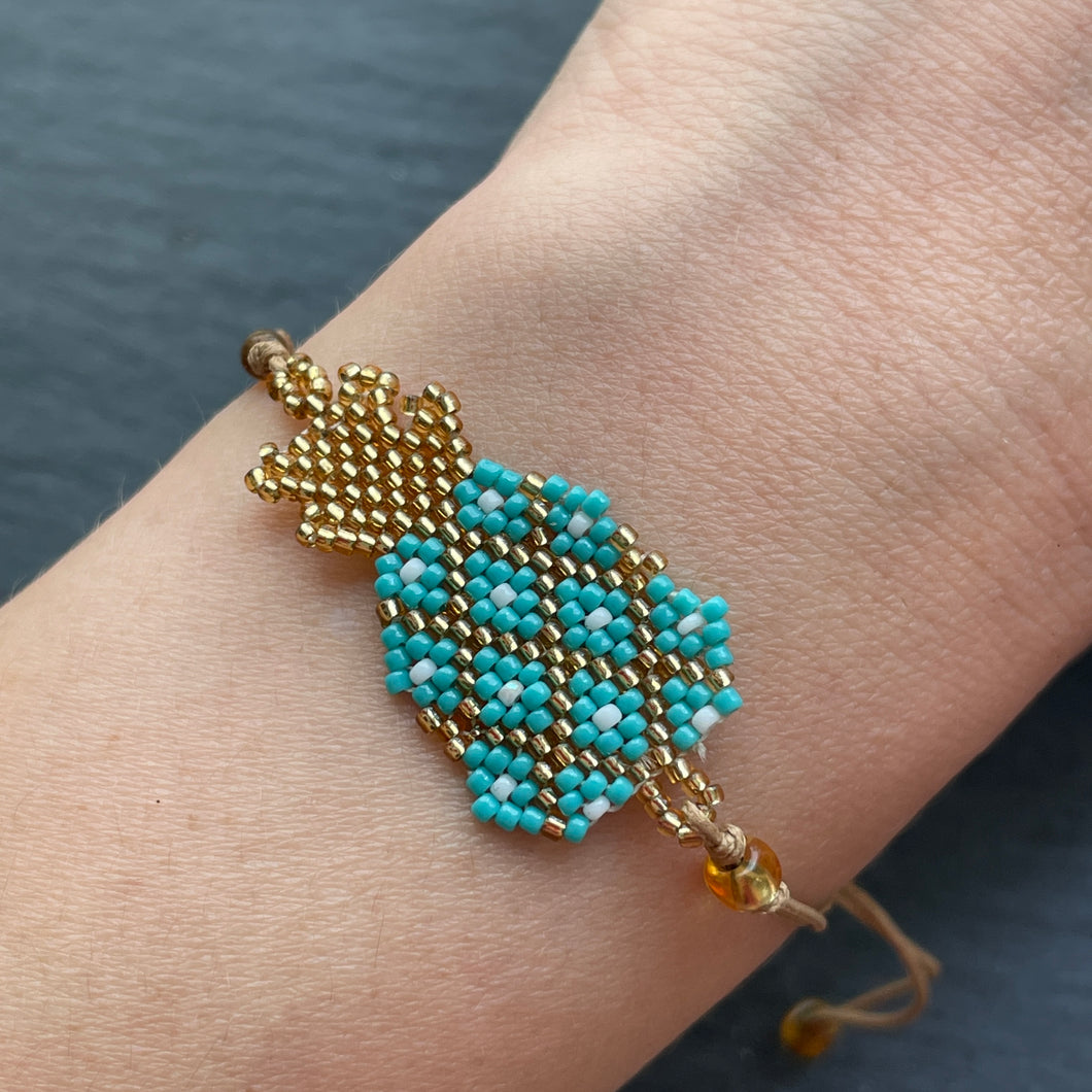 Kiki Handmade Pineapple Beaded Bracelets
