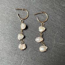 Load image into Gallery viewer, Enya Freshwater Pearl Dangle Earrings