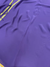 Load image into Gallery viewer, Malia womens beachwear resort wear beach kaftan cover up in royal purple with gold trim