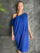 Load image into Gallery viewer, Khani Kaftan Dress in Blue