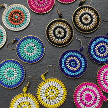 Load image into Gallery viewer, Rhea Handmade Beaded Earrings