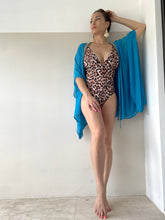 Load image into Gallery viewer, Iara Kaftan in Sea Blue