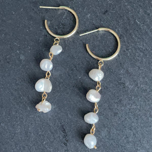 Sima Freshwater Pearl Earrings