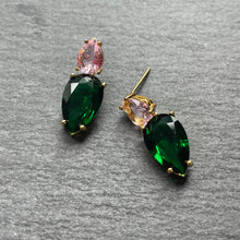 Load image into Gallery viewer, Lara Zircon Tear Drop Earrings