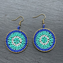 Load image into Gallery viewer, Rhea Handmade Beaded Earrings