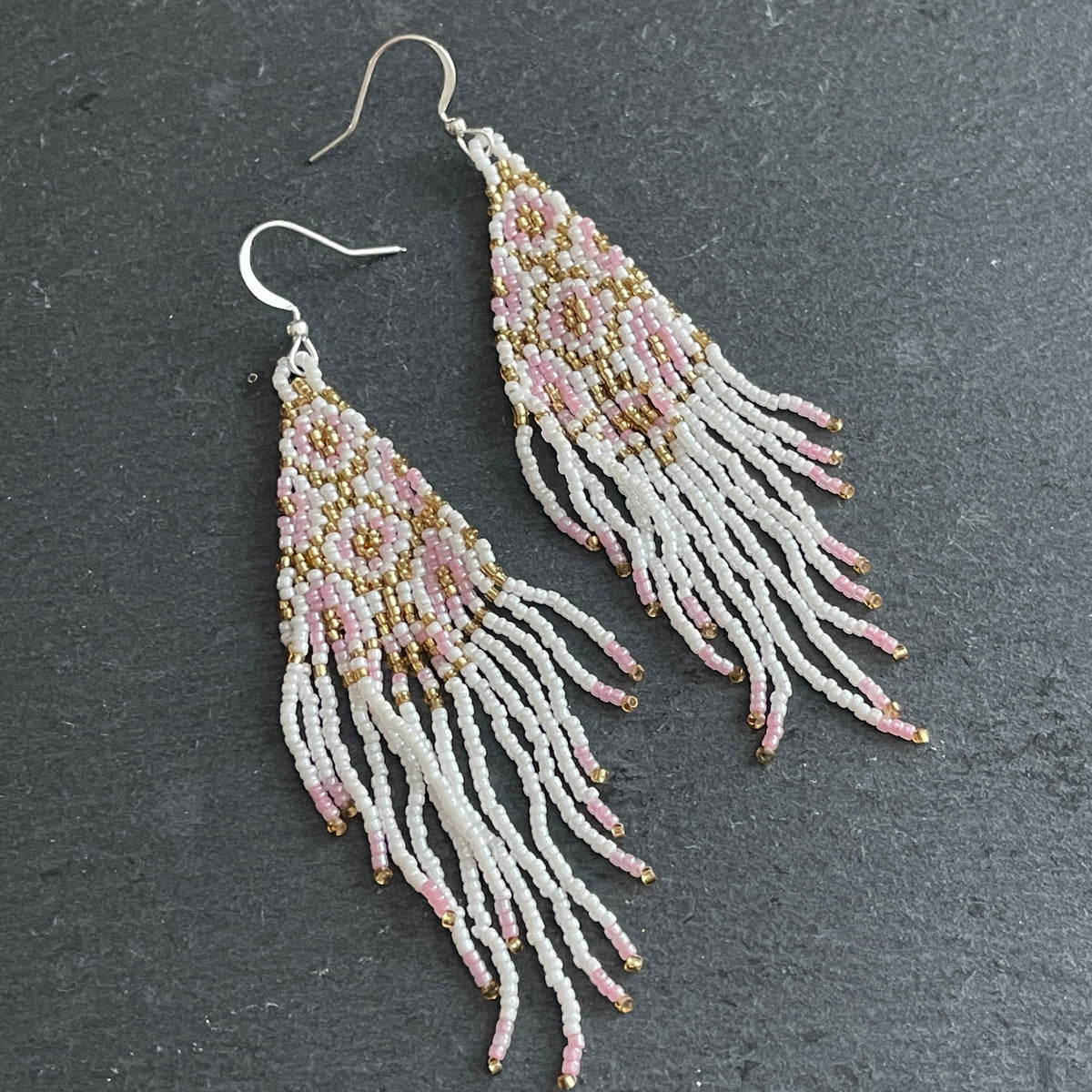 Celeste Handmade Beaded Earrings