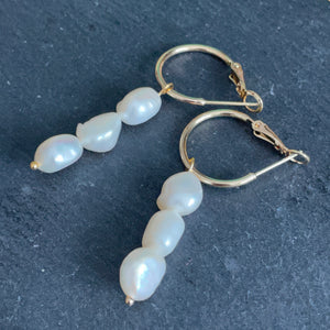 Lulu Freshwater Pearl Earrings