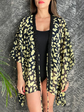 Load image into Gallery viewer, Orana Kaftan in Yellow Leopard