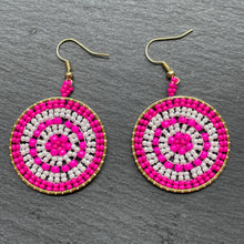 Load image into Gallery viewer, Rhea Handmade Beaded Earrings