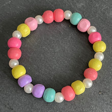 Load image into Gallery viewer, Koko Kids Handmade Wood Bead Bracelets