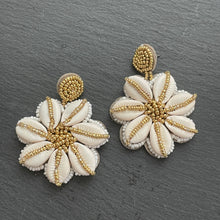 Load image into Gallery viewer, Kai Handmade Beaded Shell Earrings