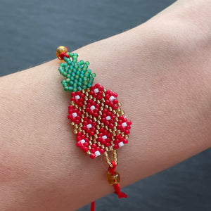Kiki Handmade Pineapple Beaded Bracelets