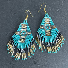Load image into Gallery viewer, Tozi Handmade Beaded Earrings