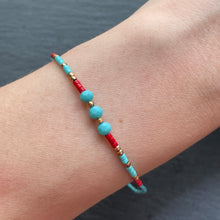 Load image into Gallery viewer, Zuri Handmade Glass Bead Bracelets