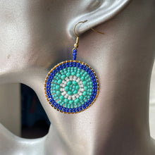 Load image into Gallery viewer, Rhea Handmade Beaded Earrings