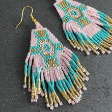 Load image into Gallery viewer, Tozi Handmade Beaded Earrings