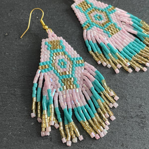 Tozi Handmade Beaded Earrings