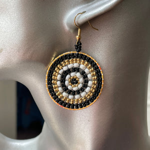 Rhea Handmade Beaded Earrings
