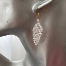 Load image into Gallery viewer, Eni Handmade Beaded Leaf Earrings