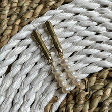 Load image into Gallery viewer, Eden Freshwater Pearl Dangle Earrings