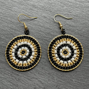 Rhea Handmade Beaded Earrings