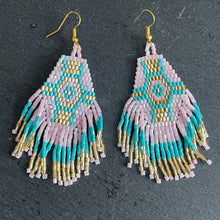 Load image into Gallery viewer, Tozi Handmade Beaded Earrings