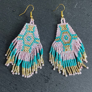Tozi Handmade Beaded Earrings