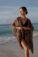 Load image into Gallery viewer, Ayla Leopard Print Kaftan