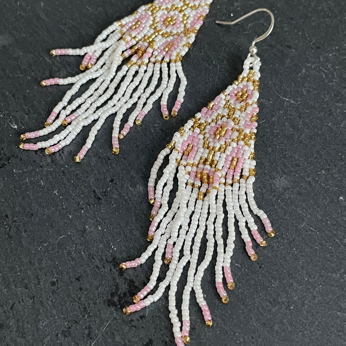 Celeste Handmade Beaded Earrings