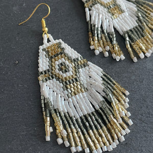 Tozi Handmade Beaded Earrings