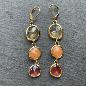 Inzia Crystal Dangle Earrings