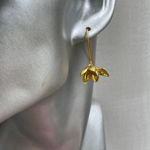 Bloom Gold Floral Earrings